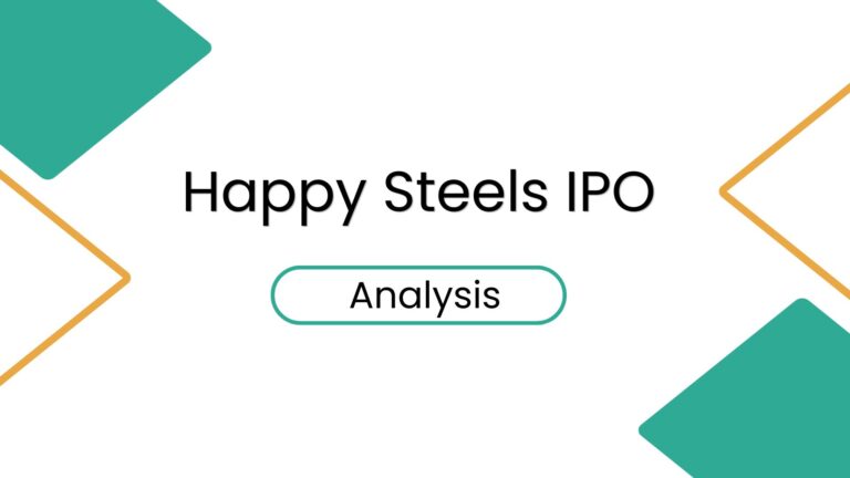 Happy Steels ipo review
