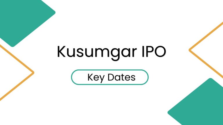 Kusumgar IPO