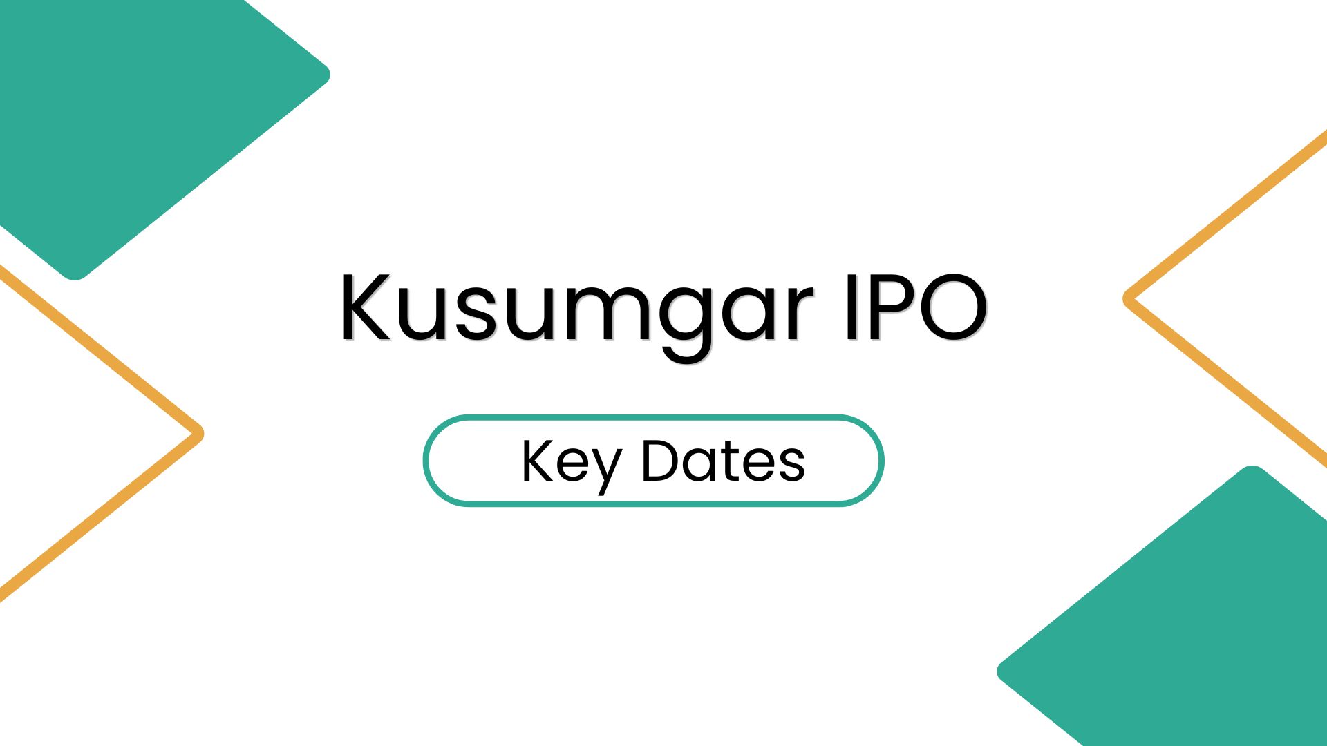 Kusumgar IPO