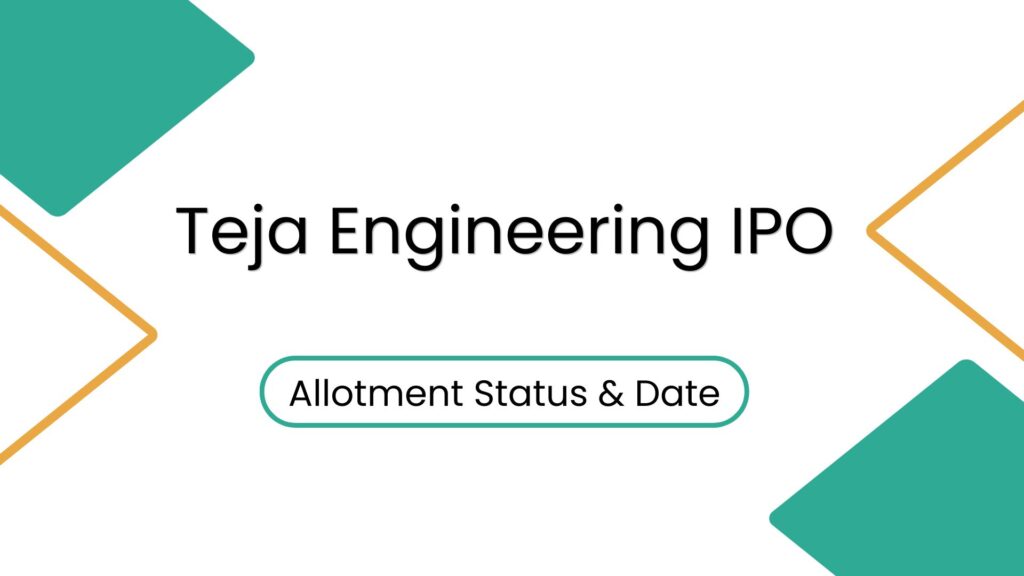 Teja Engineering IPO Allotment Status